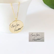 Load image into Gallery viewer, Handwriting jewelry