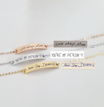 Load image into Gallery viewer, custom handwriting bracelet