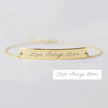 Load image into Gallery viewer, actual handwriting bracelet
