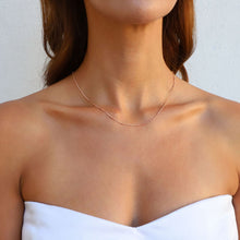 Load image into Gallery viewer, rose gold Satellite necklace
