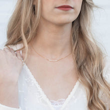 Load image into Gallery viewer, gold pearls necklace 
